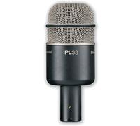 Electro-Voice PL33 Stage/performance microphone Wired Black microphone - Microphones (Stage/performance microphone, 20 - 1000 Hz, Supercardioid, 150 Ω, Wired, XLR-3)