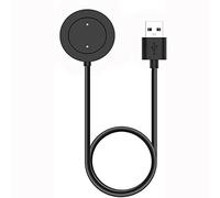Electro-weideworld Cavo di Ricarica USB Caricabatterie per Xiaomi Mi Watch/Xiaomi Watch S1 Active, Portatile Caricatore Adattatore Cavo di Ricarica USB Caricatore, Nero