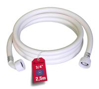 ELECTROHOGAR Tubo Carico Lavatrice e Lavastoviglie | Da 1,5M a 6M | Tubo Flessibile Universale per Ingresso Acqua | Filettatura Standard Compatibile con Tutte le Marche: Electrolux, Bosch, LG..(2,5M)