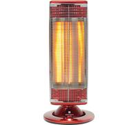 Electroline CHE125RO stufetta elettrica Interno Rosso 1200 W Riscaldatore ambiente elettrico a infrarossi Electroline