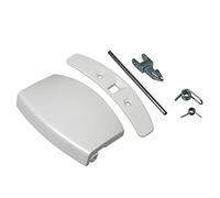 Electrolux AEG 405508700, maniglia per oblò con becco di chiusura, per lavatrice, bianco