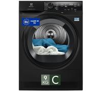 Electrolux Asciugatrice EW7H49 B - Pompa di Calore 9 kg DelicateCare 700 - Classe B -30%, Cicli Lana, Seta, Esterni, Tecnologia SensiCare, Display LCD, Silenziosa - Home & Laundry Innovazione