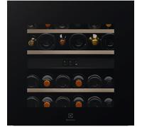 Electrolux Cantina vino da incasso EWCD280B6B in vetro nero da 60 cm
