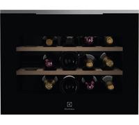 Electrolux KBW6X - Cantinetta Vino, 15 Bottiglie, Statico, Nero, Classe energetica F