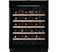 Electrolux Cantinetta Vino da Incasso 52 Bottiglie Ripiani in Legno, Luce Interna LED, Porte Reversibili, colore Nero - EWS4052B5B