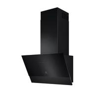 Cappa decorativa murale Electrolux LFV636K 60 cm Nera vetro, 600 m³/h, LED 2x3 W, comando tattile, funzione brezza - Nouvo
