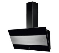 Electrolux cappa inclinata decorativa 60cm 600m3/h nera lfv319y