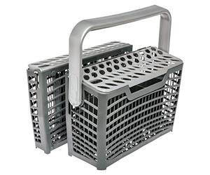 Electrolux Cestello Portaposate con 2 scomparti modulari, Manico salvaspazio, Compatibile con Lavastoviglie da 45cm/60cm, E4DHCB01