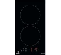 ELECTROLUX Piano Cottura a Induzione Domino, Serie 300, 29 cm, 2 Zone Cottura, Vetroceramica Nero - LIT30231C