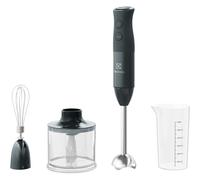Electrolux E4HB1-6GG, Frullatore a Immersione Create 4 con Tecnologia TruFlow, Motore 600 W, Accessori Inclusi, Piede in Plastica Nero, Miscelazione Precisa e Potente