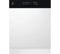 Electrolux EEA47201IK Lavastoviglie da Incasso a Scomparsa parziale 13 coperti Classe energetica E 8 programmi Motore Inverter Tecnologia AirDry 60 cm Frontalino Nero