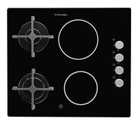 Electrolux EGE6172NOK Incasso Combi Nero piano cottura