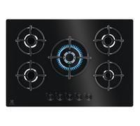 Electrolux EGG75372K Piano Cottura a Gas 75 cm 5 Fuochi Griglie in Ghisa