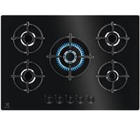 ELECTROLUX EGG75372K PIANO COTTURA GAS, 5 zone di cotura, dimensioni: L 74 cm, P 51 Nero