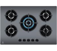 ELECTROLUX EGG75372M PIANO COTTURA GAS, 5 zone di cotura, dimensioni: L 74 cm, P 51 Specchiante