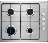 Electrolux EGS6404SX Acciaio inox Da incasso 60 cm Gas 4 Fornello(i)
