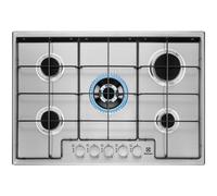 Electrolux Piano cottura EGS7534X Gas 5 Zone cottura