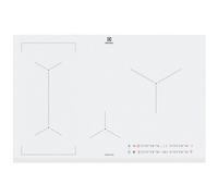 Electrolux EIL83443BW Piano induzione bridge 80 cm bianco - Vetroceramica ad induzione - Nuova piattaforma - 4 zone cottura ad induzione Infinite - Funzione Bridge - Controllo elettronico con comandi Slider Touch
