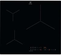 Electrolux EIT61336CB - Piastra a induzione serie 500, 60 cm, 3 zone, zona paellera 32 cm, PowerBoost, controlli individuali con timer, pausa, blocco sicurezza, Hob2Hood, senza cornice