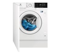 Electrolux EN7F4842OF Lavatrice a Carico Frontale Integrabile 8 Kg, 1400 rpm, Programma Rapido, Funzione Vapore, Motore Inverter, Display L, Bianco, Classe B