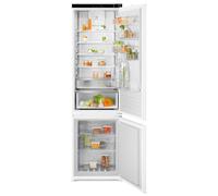 Electrolux ENP7MD19S - Frigorifero da incasso combinato 269 L, TwinTech Total No Frost, MultiSpace, AI CoolAssist, display LCD touch, 34 dB congelatore integrato 4 stelle