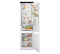Electrolux ENP7MD19S - Frigorifero da incasso combinato 269 L, TwinTech Total No Frost, MultiSpace, AI CoolAssist, display LCD touch, 34 dB congelatore integrato 4 stelle