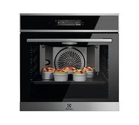 Electrolux EOA9S31CX - Forno multifunzione a vapore, 72 l, fotocamera con connettività, sonda termica, porta a 4 vetri, display LCD touch, serie 900, inox, classe A++, prodotto in DE
