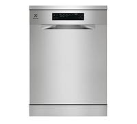 Electrolux ESS47420SX Lavastoviglie da 60 cm, 13 posate, Sistema AirDry, Programma Auto 30 min, Display XL, Funzione Estrigiene, Braccio Irrigatore Satellite, Softspikes, 44 dB(A), Inox, Classe C