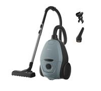 Electrolux EUSP-2MB4B Ultra Silencer Plus Aspirapolvere a Traino con Sacco s-bag, 230V, 64 dB(A), Filtro HEPA Lavabile, Bocchetta AllFloor Auto, Raggio 12 m, Ruote Soft XL, Regolazione Potenza