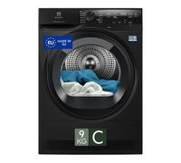 Electrolux Asciugatrice EW7H49 B Pompa di Calore 9 kg DelicateCare 700 Classe B 30%, Cicli Lana, Seta, Esterni, Tecnologia SensiCare, Display LCD, Silenziosa Home e Laundry Innovazione