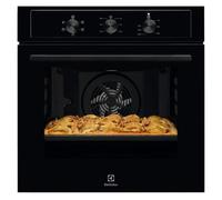 Electrolux Forno da Incasso Serie 300 EOH2H004K, Multifunzione Ventilato, 68L, Classe A, Funzione Pizza, Pulizia AquaClean, Potenza 2790W, Design Nero Elegante, Timer, Griglia XL
