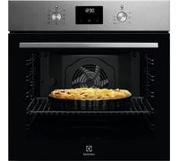 Electrolux Forno Elettrico da Incasso Ventilato Multifunzione con Grill e Cottura a Vapore AquaClean 72 Litri 60 cm Classe A+ colore Acciaio Inox e Nero - EOD...