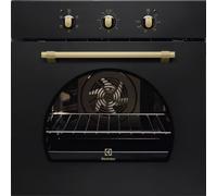 Electrolux FR 53 G InfiSpace Serie Rustico Forno Elettrico da Incasso Ventilato Multifunzione con Grill Funzione Pizza / Vano XL 70 Litri 60 cm Classe A color...