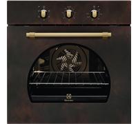 Electrolux fr53r forno da incasso elettrico ventilato multifunzione serie 300 , classe energetica a colore old rame