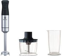 Electrolux Frullatore ad immersione con accessori Create 5 E5HB1-4SS, incluso bicchiere e mini tritatutto, offre una miscela liscia, velocità variabile, funzione turbo, impugnatura comoda, 800 W