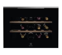 Electrolux KBW6X - Cantinetta Vino, 15 Bottiglie, Statico, Nero, Classe energetica F
