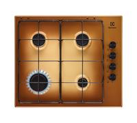 Electrolux KGS6404T Piano Cottura 4 Fuochi a Gas 60 cm colore Terra di Francia