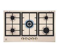 Electrolux KGS9536RS Sabbia Da incasso 90 cm Gas 5 Fornello(i)