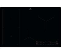 ELECTROLUX KIS82453I PIANO COTTURA A INDUZIONE, 4 zone di cotura, dimensioni: L 77 cm, P 51 piano in Vetroceramica, Nero
