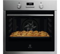 Electrolux Forno Elettrico da Incasso Ventilato Multifunzione con Grill e Funzione Pizza 72 Litri 60 cm Classe A+ colore Acciaio Inox - KOIGH04X Serie 300
