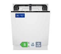 Electrolux E62LB100S Lavastoviglie da Incasso Totale 13 Coperti 44 dB, Motore Inverter, 360Clean, QuickSelect Connect Controllo Consumi, AirDry Tecnologia, 818x596x550 mm