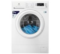 Electrolux Lavatrice a Carica Frontale, PerfectCare 600, 7 kg, EW6S570I, Tecnologia SensiCare, 951 Giri, Display LCD con Touch Control, 843x595x449 mm