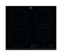 Electrolux LIT6043 - Piastra Induzione Infinite, 60 cm, 4 zone, smussata, controllo tattile, timer, funzione pausa, Hob2Hood, ancoraggio Easy Fix