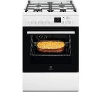 Electrolux LKK640200W - Cucina a gas con forno elettrico 60x60 cm Classe A Bianco