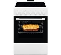 Cucina Elettrica LKR620066W 4 Fuochi a Elettrico Forno Elettrico Multifunzione Classe A Dimensioni 60 x 60 cm Colore Bainaco