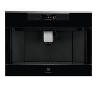 Electrolux Macchina da caffè automatica da incasso KBC85X finitura inox e nero da 60 cm