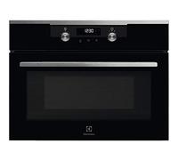 Electrolux Microonde compatto da incasso con 2000 W di potenza KVKDE40X, in acciaio inox