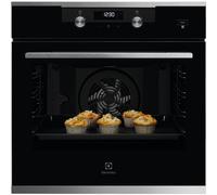 Electrolux PI Forno multifunzione SteamBake KODEH60X finitura Intuit vetro nero da 60 cm
