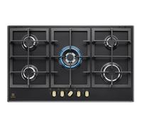 Electrolux KGS9536RN Nero Da incasso 87 cm Gas 5 Fornello(i)