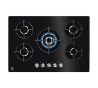 ELECTROLUX KGG75372K PIANO COTTURA DA INCASSO 75CM 5 FUOCHI A GAS NERO